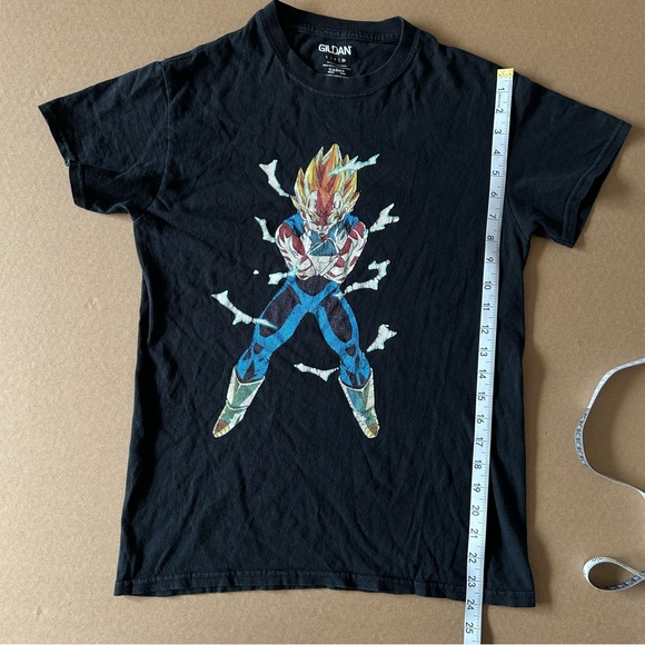 Dragon Ball Z Majin Vegeta Super Saiyan T-shirt Size Small Short Sleeve Crewneck - Picture 6 of 6